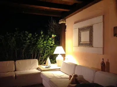 Area soggiorno di Casa Vacanza Porto Luna 68
