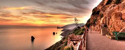 Paesaggio naturale nelle vicinanze della casa vacanze