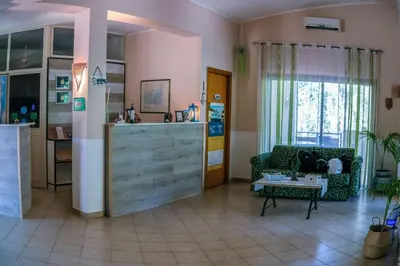 Cucina o angolo cottura di Hotel L'Oleandro