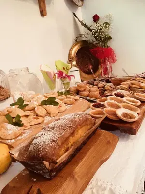 Cibo presso il bed & breakfast o nelle vicinanze