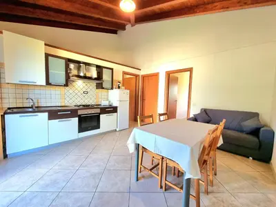 Cucina o angolo cottura di Saludi&Trigu - Rural Apartments