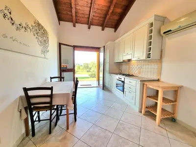 Cucina o angolo cottura di Saludi&Trigu - Rural Apartments