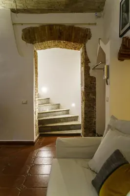 Letto o letti in una camera di Castello House