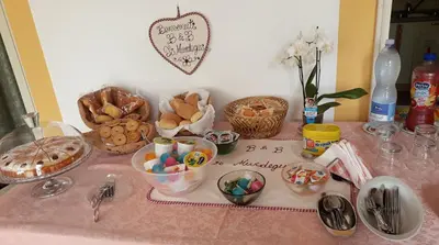 Cibo presso il bed & breakfast o nelle vicinanze