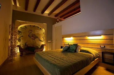 Letto o letti in una camera di MYO Cagliari Charming House