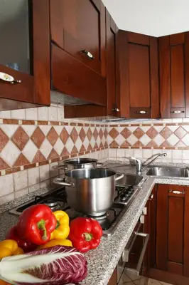 Cucina o angolo cottura di Arbatax blu