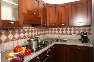 Cucina o angolo cottura di Arbatax blu