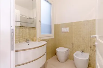 Bagno di Domus de Silva - Appartamento in centro storico a Cagliari