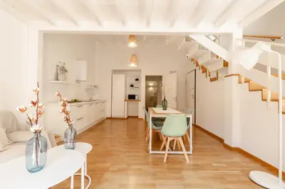 Cucina o angolo cottura di Domus de Silva - Appartamento in centro storico a Cagliari