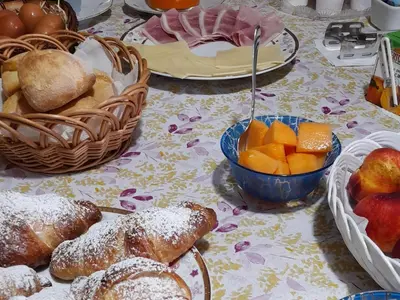 Cibo presso il bed & breakfast o nelle vicinanze