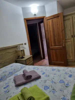Letto o letti in una camera di Appartamenti Quilici