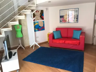 Area soggiorno di Loft delizioso