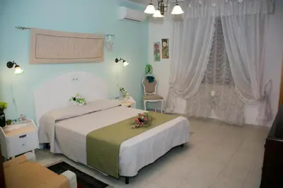 Letto o letti in una camera di Sa Brobei