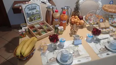 Cibo presso il bed & breakfast o nelle vicinanze