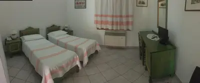 Letto o letti in una camera di Sant Efisio