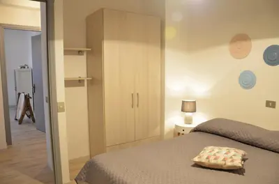 Letto o letti in una camera di Home Balloon