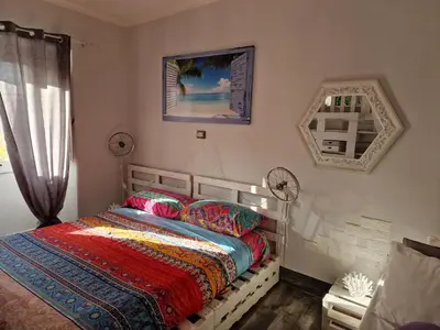 Letto o letti in una camera di Casa Del CicloTurista