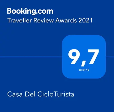 Certificato, attestato, insegna o altro documento esposto da Casa Del CicloTurista