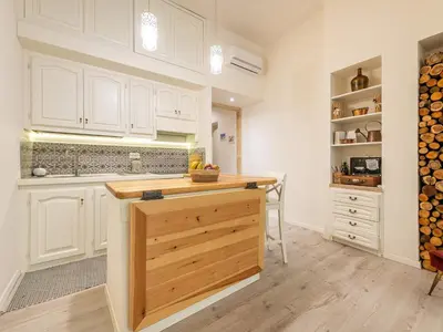 Cucina o angolo cottura di Marco's stylish home In the heart of Cagliari