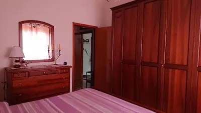 Letto o letti in una camera di B&B Da Andreina