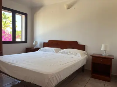 Letto o letti in una camera di Appartamento Marte
