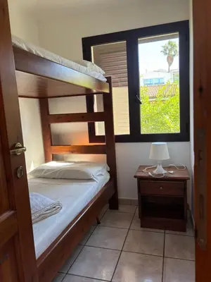 Letto o letti in una camera di Appartamento Marte