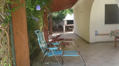 Planimetria di Casa con giardino sulla spiaggia