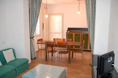 Area soggiorno di Lucia Holiday House Porto Pino