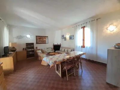Area soggiorno di Nuova Valmar Villa Carta 100 mt mare