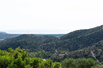 Paesaggio naturale nelle vicinanze dell'appartamento
