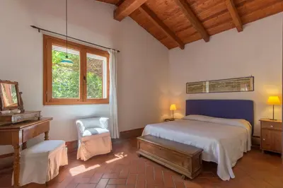 Letto o letti in una camera di Abba Arrubia