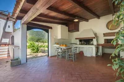 Cucina o angolo cottura di Abba Arrubia