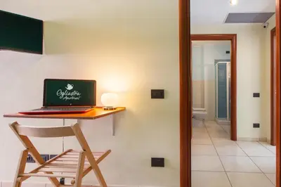 TV o dispositivi per l'intrattenimento presso Ogliastra Apartment Rooms