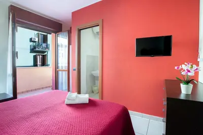 TV o dispositivi per l'intrattenimento presso Ogliastra Apartment Rooms