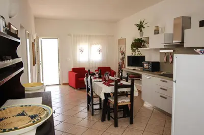Cucina o angolo cottura di Villaggio polifemo 38 Località Cala Sapone P7167