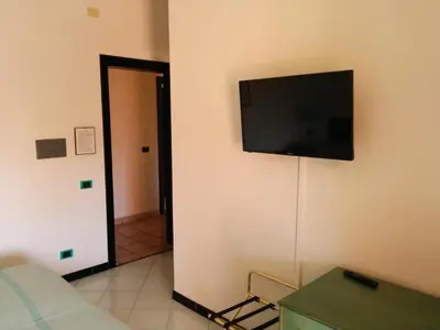 TV o dispositivi per l'intrattenimento presso Hotel Blu Marlin