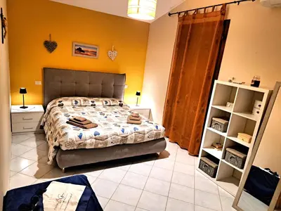Letto o letti in una camera di Casa Grace Pula