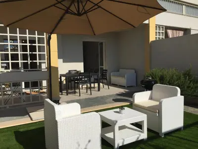Area soggiorno di Le Domus lovely apartment