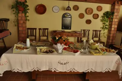 Cibo presso il bed & breakfast o nelle vicinanze