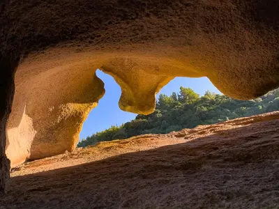 Paesaggio naturale nelle vicinanze del bed & breakfast