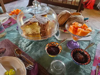 Cibo presso l'agriturismo o nelle vicinanze
