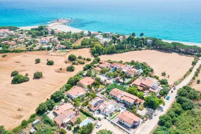 Paesaggio naturale nelle vicinanze della casa vacanze