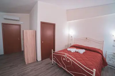 Letto o letti in una camera di Villa Alberta Hotel