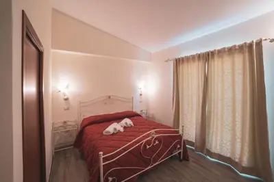 Letto o letti in una camera di Villa Alberta Hotel
