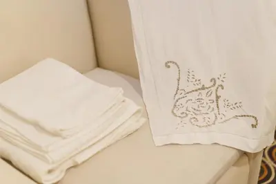 Letto o letti in una camera di Alle Pavoncelle casa vacanze con terrazzo di 50 mq