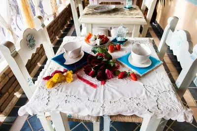 Cibo presso il bed & breakfast o nelle vicinanze