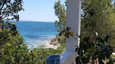 Paesaggio naturale nelle vicinanze della villa