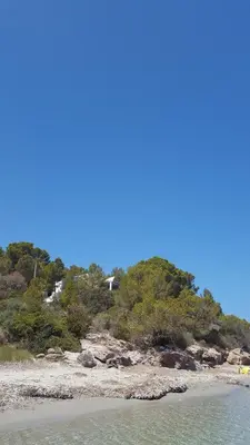 Paesaggio naturale nelle vicinanze della villa