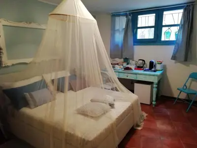 Letto o letti in una camera di la forma dell'acqua