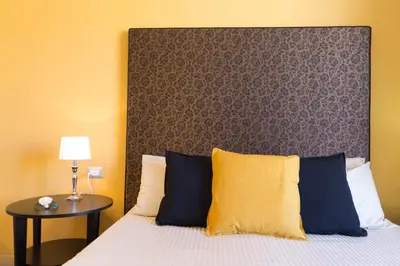 Letto o letti in una camera di Al Porto Di Cagliari